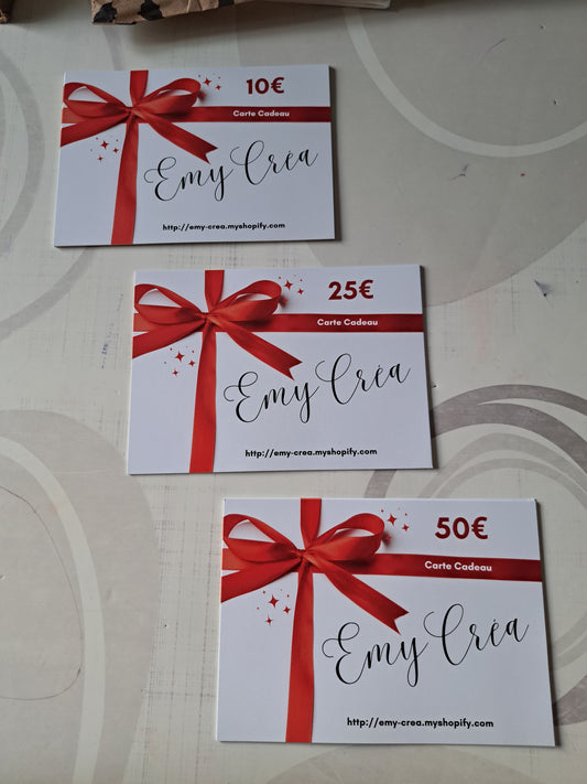 Carte-cadeau EMY CREA