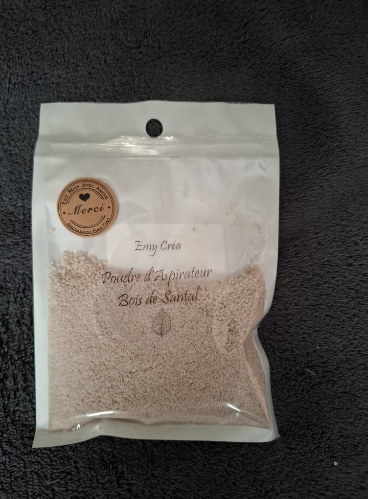Poudre D'Aspirateur Bois de Santal