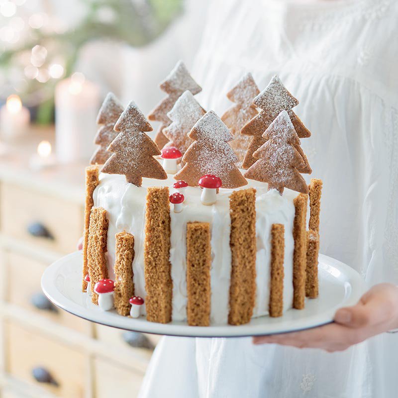 Fondant Gâteau de Noël